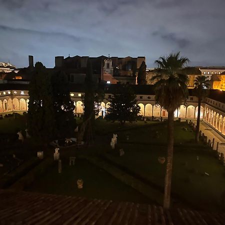 Camera X2 Con Magnifica Vista Sul Chiostro Di Michelangelo E Le Terme Di Diocleziano Рим Екстериор снимка